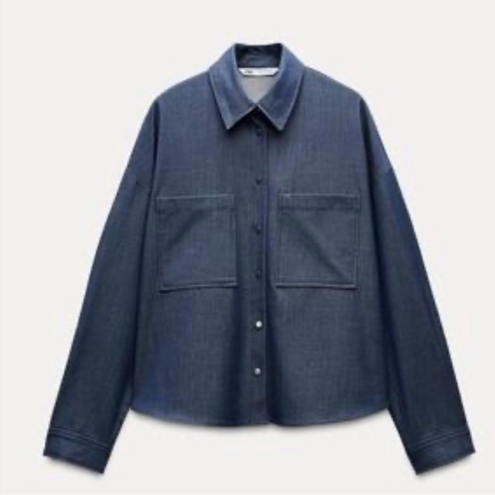 Zara Denim shirt Women's Size Small